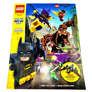 Lego Kids January 2017 Batman Catalog Magazine Paperback